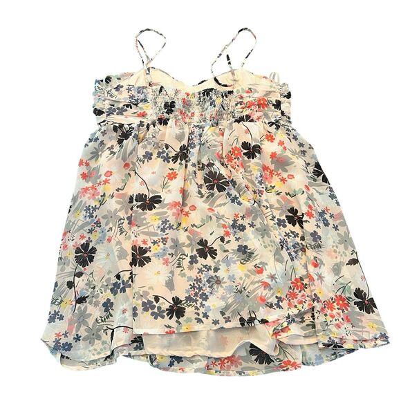 TwentyOne Dress Floral Silky Cottagecore Large Romantic Y2K Beach Mini Party - Picture 3 of 11